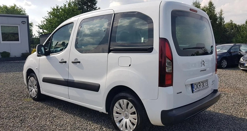 Citroen Berlingo cena 33900 przebieg: 249000, rok produkcji 2015 z Milicz małe 704